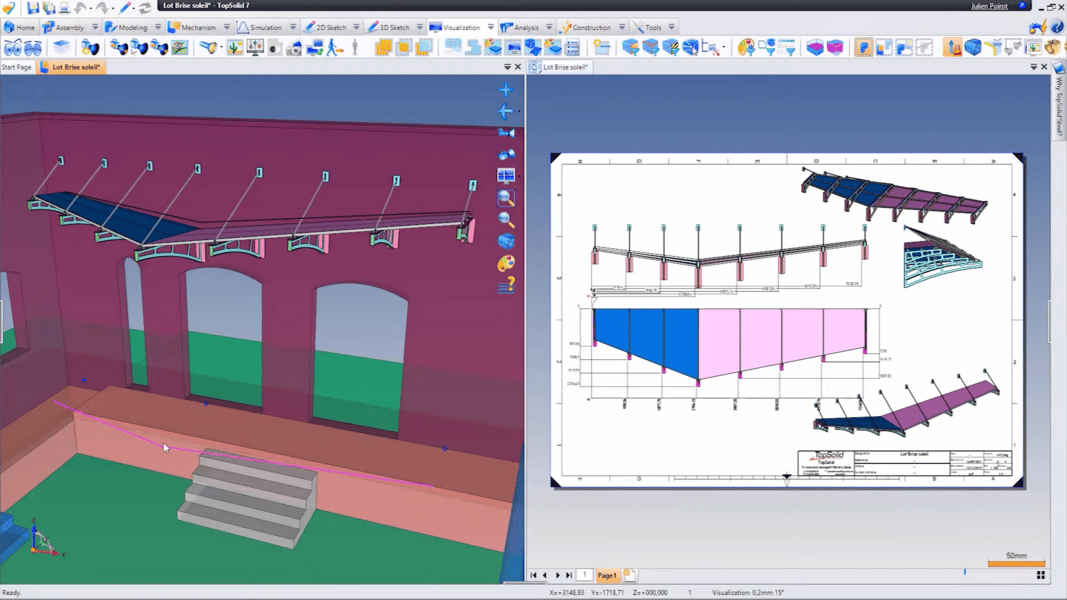 TopSolid Steel - Oszczędność czasu na modyfikacje i unikanie błędów - Program CAD/CAM 3D
