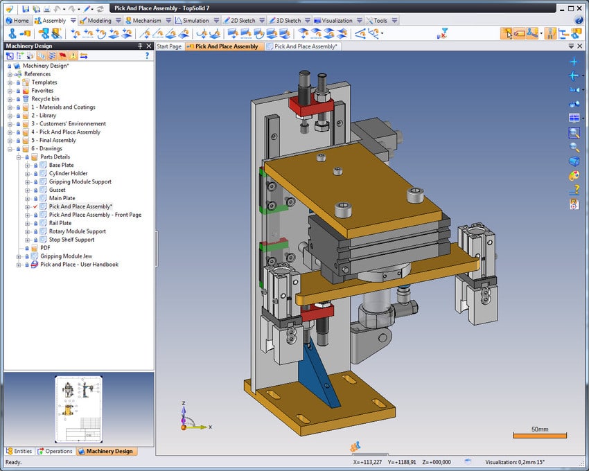 TopSolid Design Program 3D CAD CAM Projektowanie